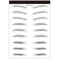 Waterproof 6D Eyebrow Tattoo Semi-Permanent Embroidery Natural Long Lasting Fake Eyebrow