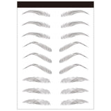 Waterproof 6D Eyebrow Tattoo Semi-Permanent Embroidery Natural Long Lasting Fake Eyebrow