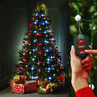 64 and 48 Light Dazzler Shower Tree Light Show of Christmas Tree