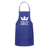 Adjustable Apron - royal blue