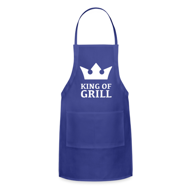 Adjustable Apron - royal blue